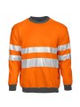 Projob Sweaters High Visibilty 6101 oranje grijs